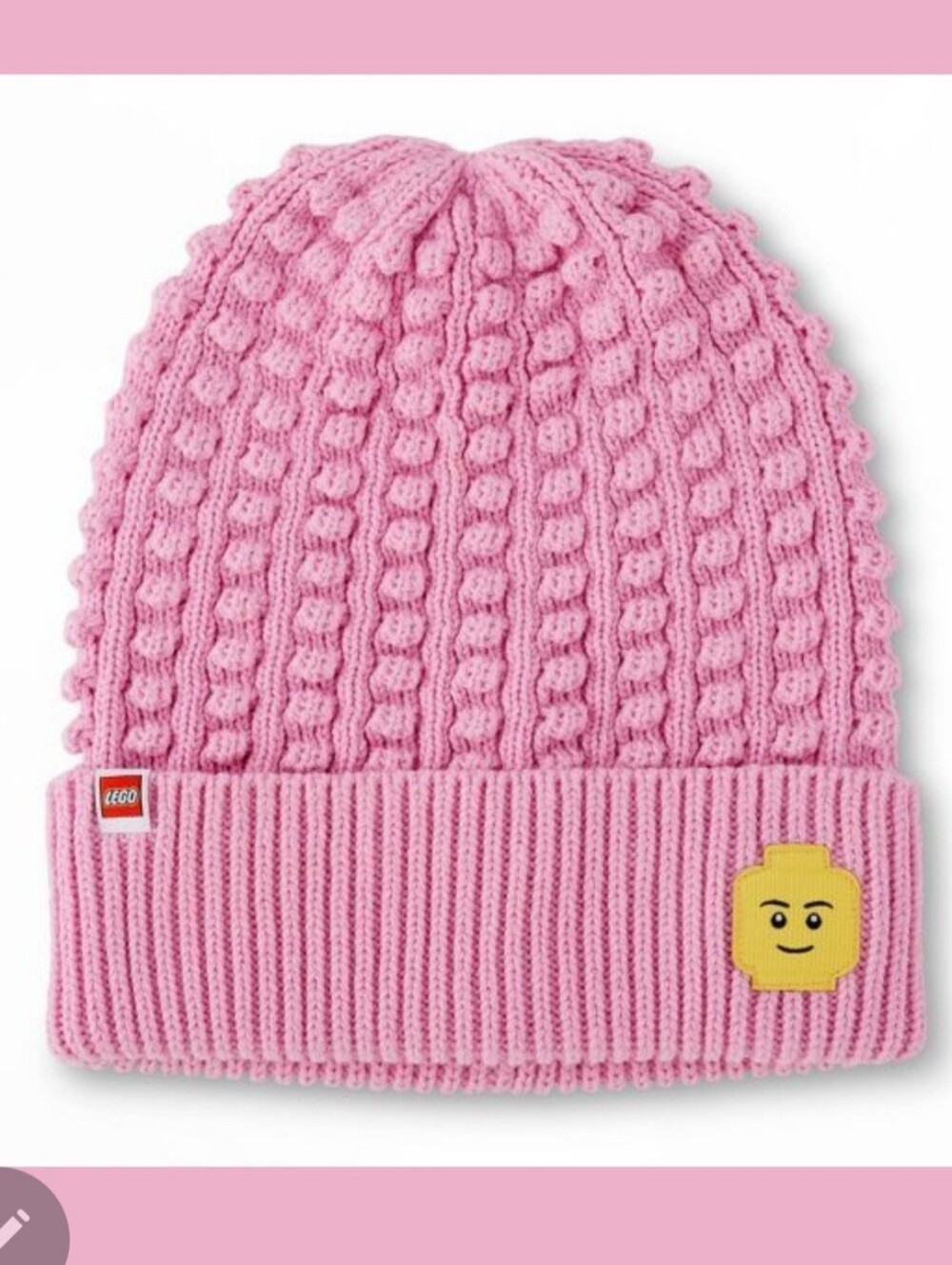 LEGO Minifigure Patch Beanie Hat